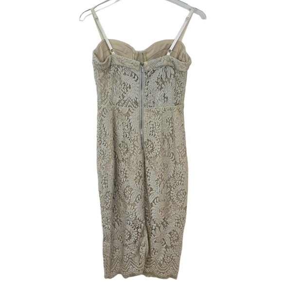 Bebe NWT Brady Lace Dress Size 2 - Picture 3 of 15